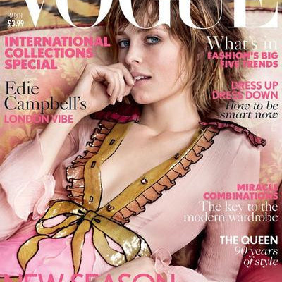 Cover of Vogue Magazine, UK