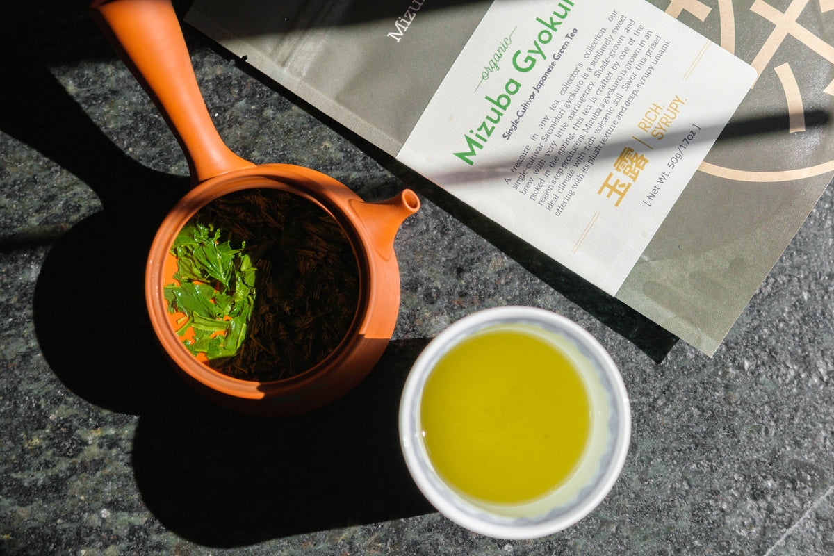 Mizuba Organic Gyokuro loose leaf Japanese Tea