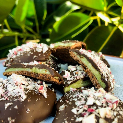 Vegan Keto Cookie Recipe with matcha green tea