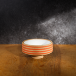 Chawan Matcha tea Bowl on brown table