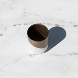 Ceramic Matcha Cup on a white counter