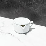 White Ceramic Origami Japanese Tea Pot