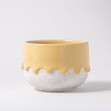 Yellow dijon colored Noodle Tea cup