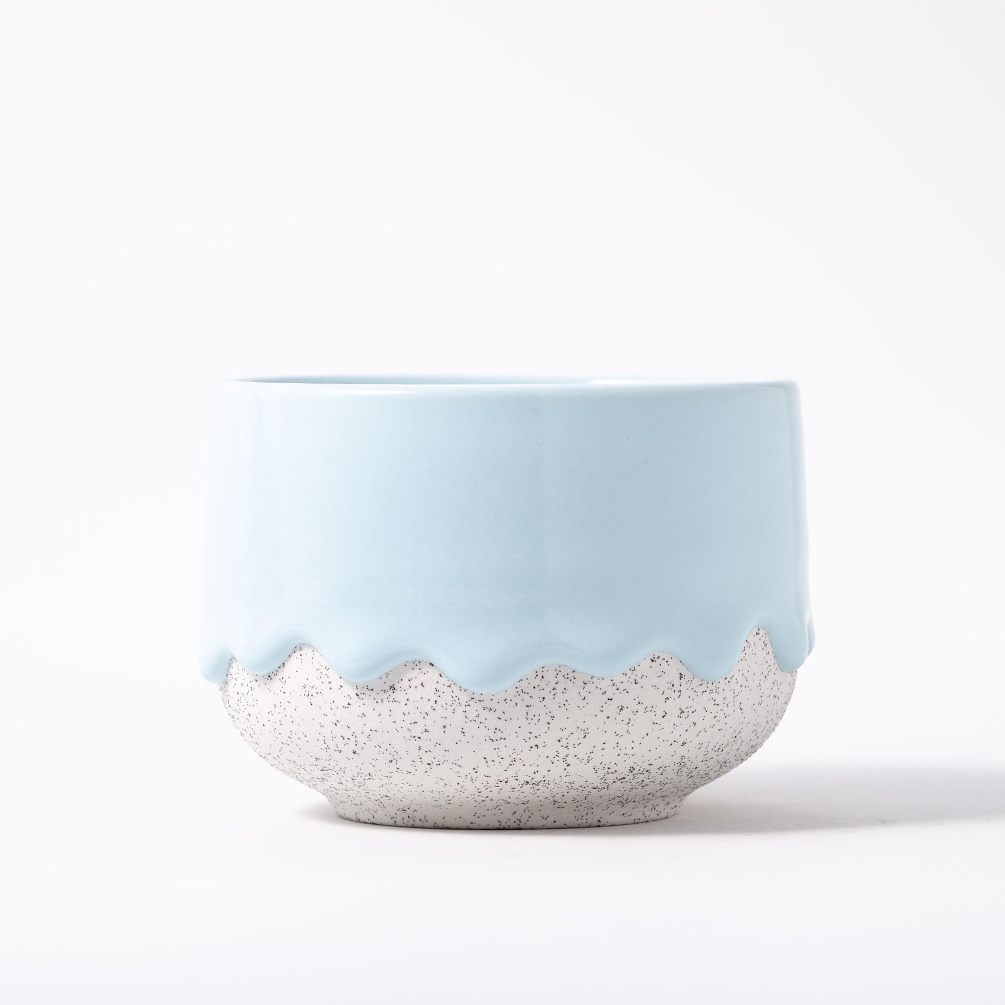 Powder color Noodle Tea cup