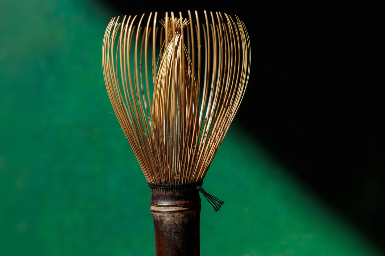 Chasen black thread - green background